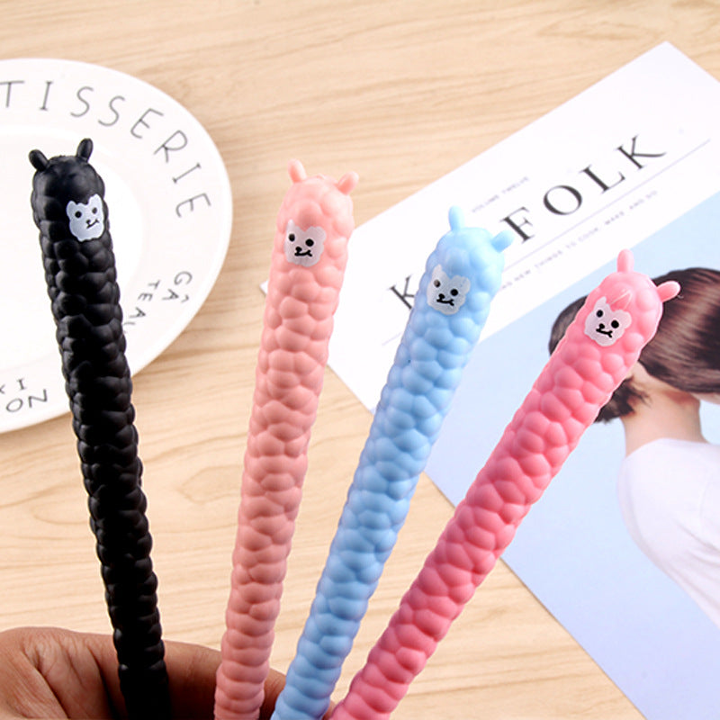 Bolígrafo en forma de cordero de plástico al por mayor